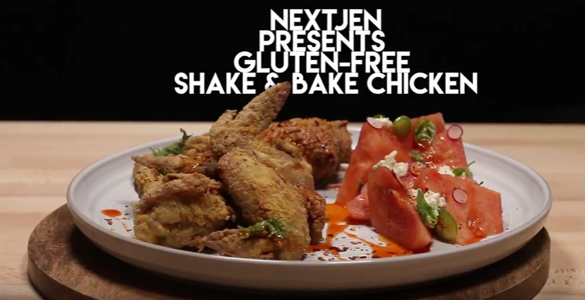 Nextjen Gluten-Free Shake & Bake Chicken Nexjten Gluten Free Artisan Fried Chicken Mix