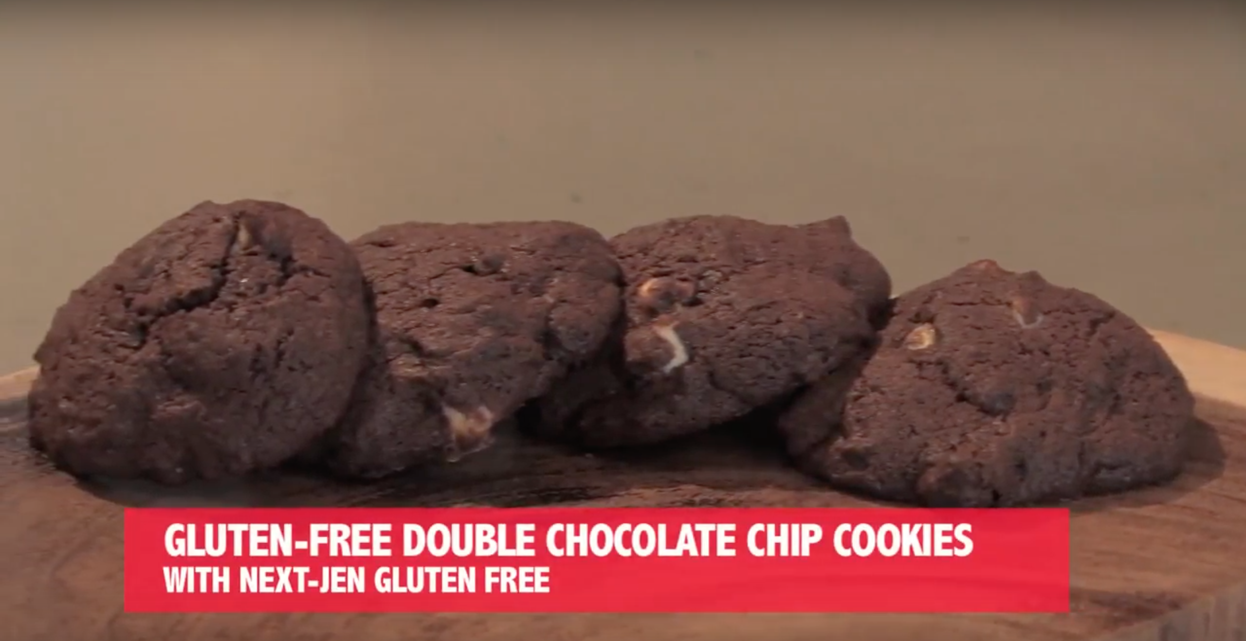 Nextjen Gluten-Free Double Chocolate Chip Cookies NextJen Artisan Gluten-Free All purpose baking blend