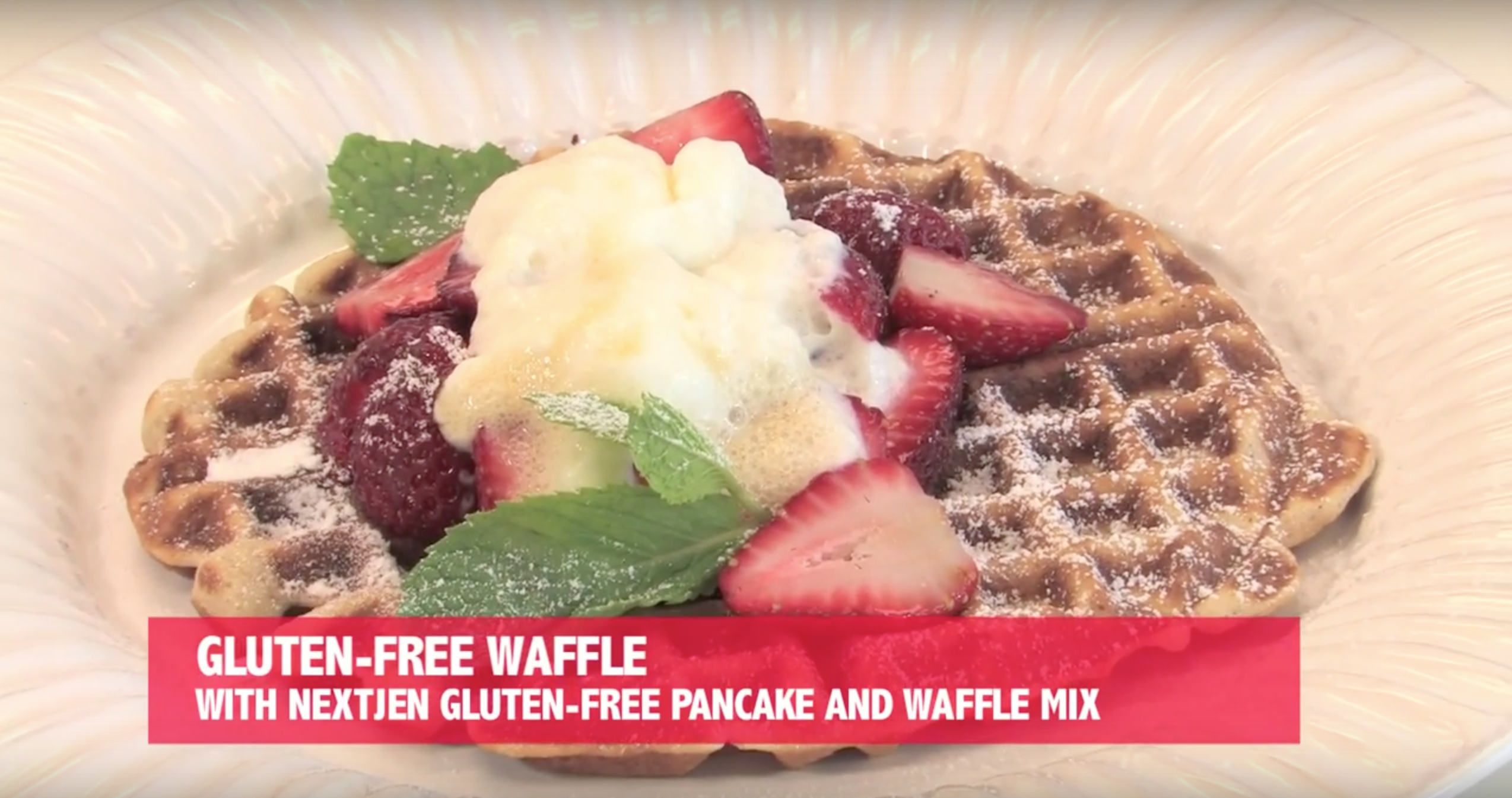 Nextjen Gluten-Free Sprouted Buckwheat Waffles NextJen Artisan Gluten-Free Sprouted Buckwheat Pancake and Waffle Mix