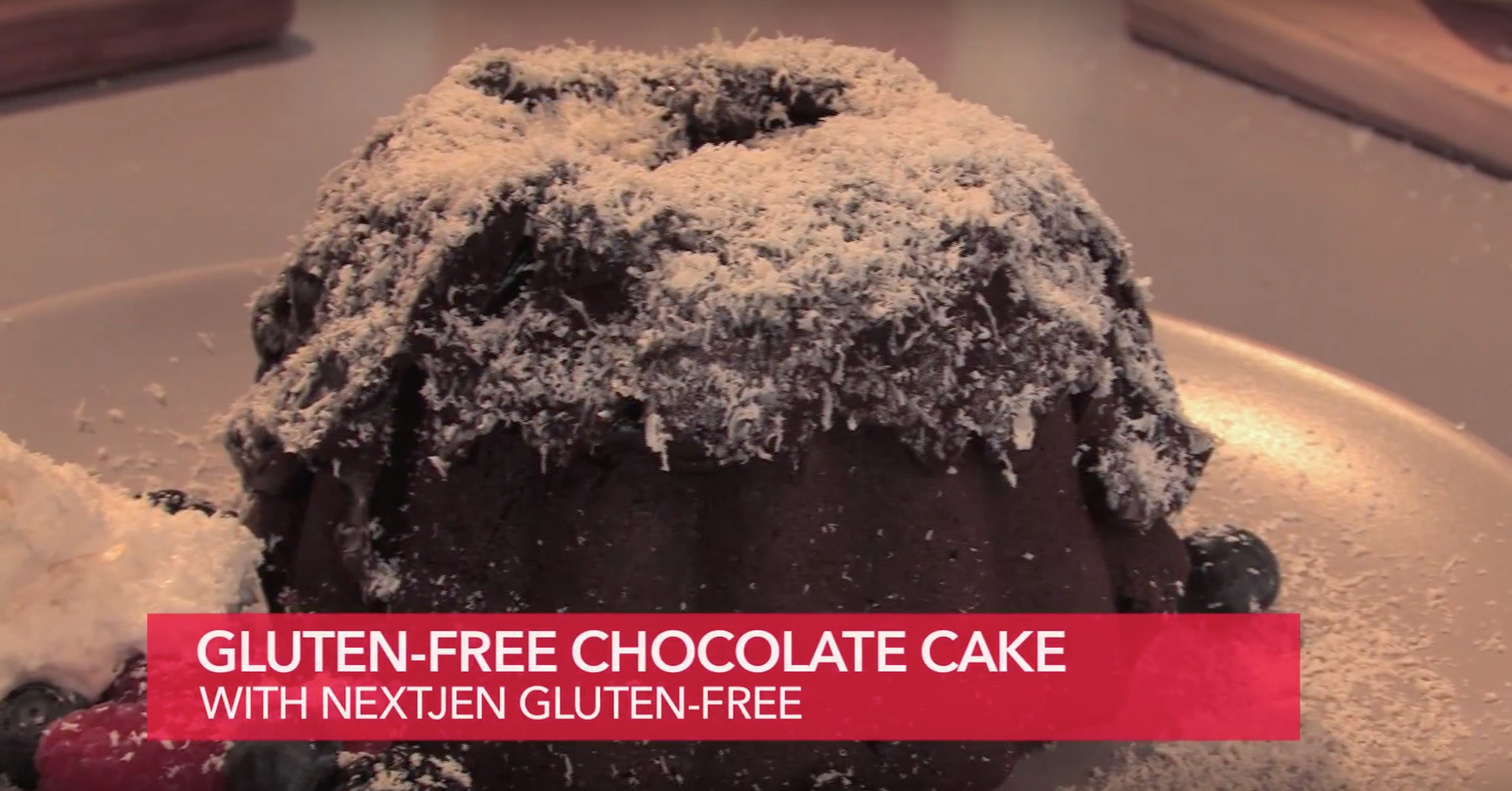 NextJen Gluten-Free Chocolate Cake NextJen Artisan Gluten-Free All purpose Baking blend